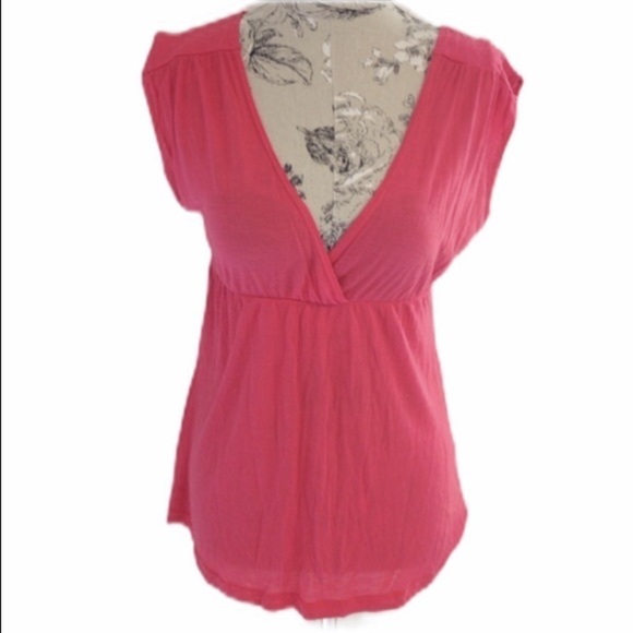 𝅺urban Outfitters Lux Pink Top M - Picture 1 of 4